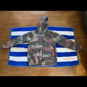 An invisible windbreaker